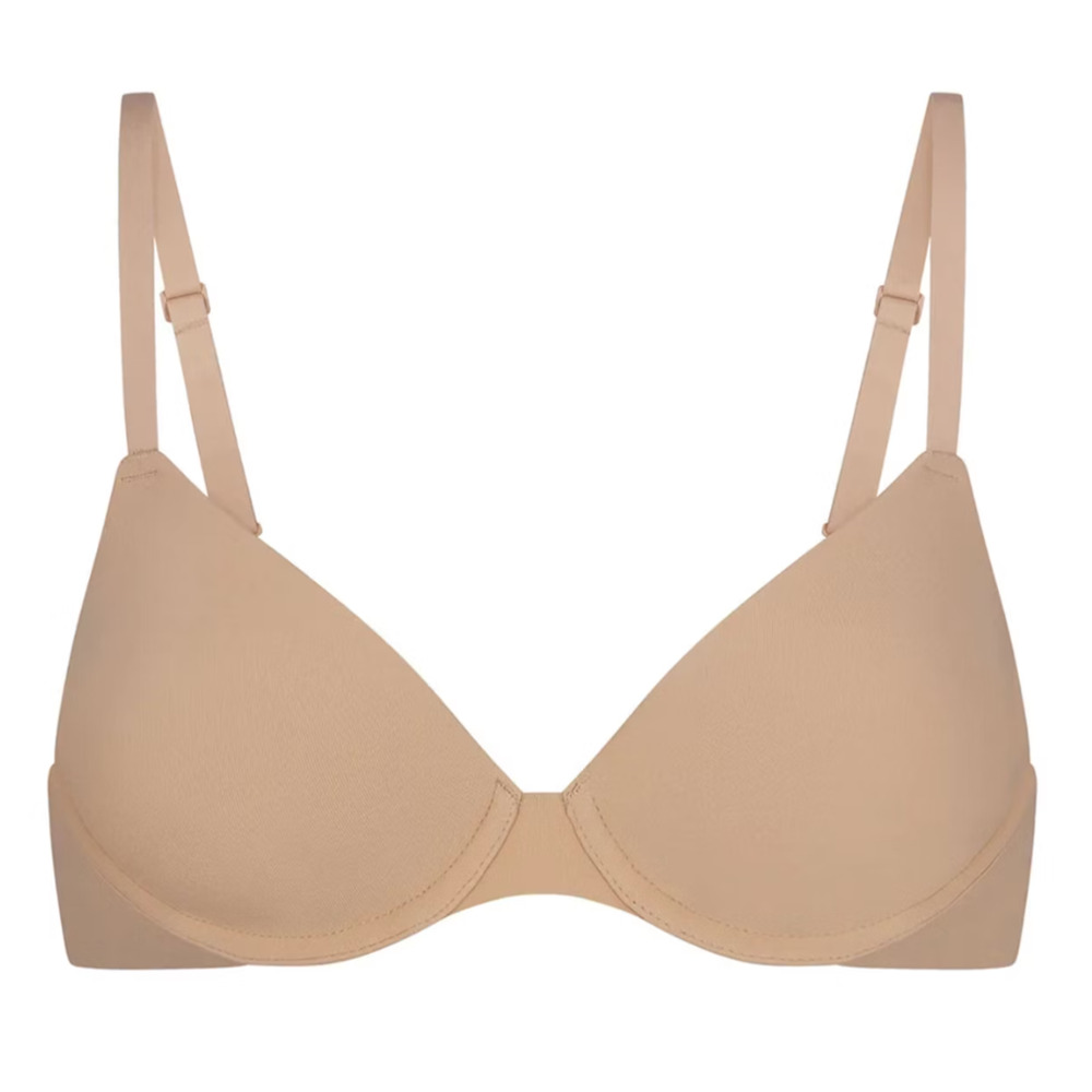 Skims Fits Everybody T-Shirt Bra, Clay, 34C